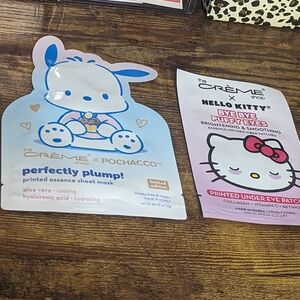2 For $5 Item: The Creme Shop Hello Kitty Face Mask Set NEW!